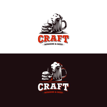 The craft burgers and beer - badge 