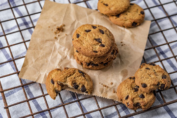 cookies on a plate