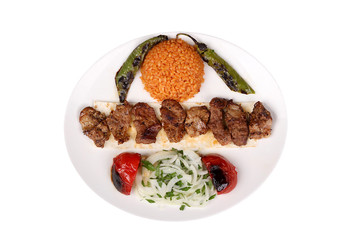 Photos of special and famous turkey barbecues for your restaurant and hotel menus kulbasti kebab Fresh meat barbecue