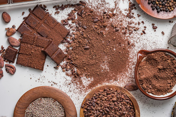 chocolate and coffee
