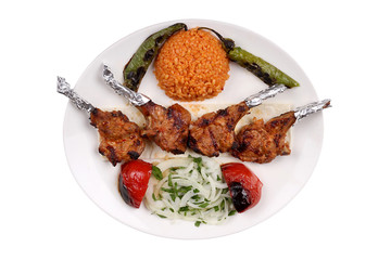 Photos of special and famous turkey barbecues for your restaurant and hotel menus pirzola kebab Fresh meat barbecue