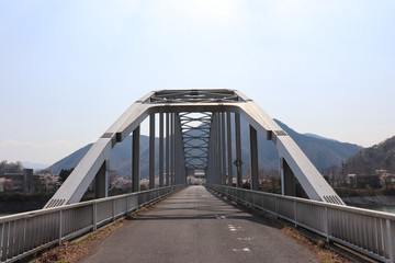 丹沢湖の大仏大橋（神奈川県山北町）,Daibutsu Bridge(Yamakita Town,Kanagawa Pref,Japan)