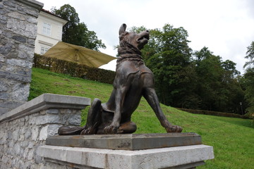 Tivoli park in Ljubljana
