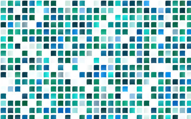 Fototapeta premium Light Blue, Green vector background with rectangles. Abstract gradient illustration with rectangles. Pattern for busines ad, booklets, leaflets
