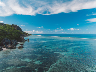 Fototapeta premium La Digue - Seychelles