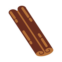 cinnamon autumn seasonal isolated icon