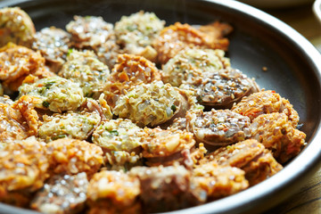 Sundae, Korean blood sausage plate 