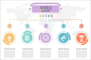 Presentation business infographic