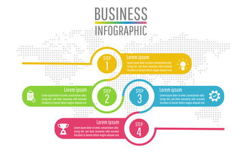 Presentation business infographic