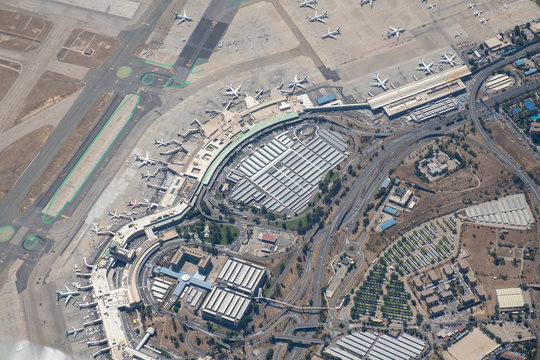 Airport Madrid, Aerial View