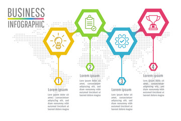 Presentation business infographic