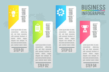 Presentation business infographic