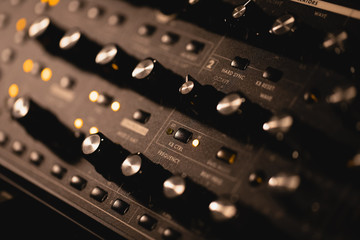 mixing console
