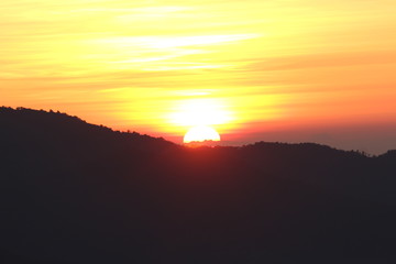 sunset tanjung kajuwulu