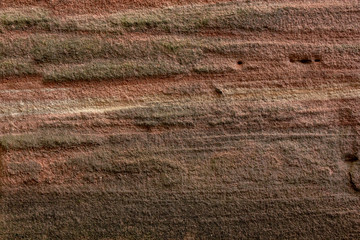 Old Authentic Textured Concrete / Stone Wall with Natural Defects. Scratches, Cracks, Crevices. Can be used as Background for Design or Poster. - Image - Image