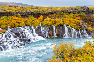Wasserfall in Island