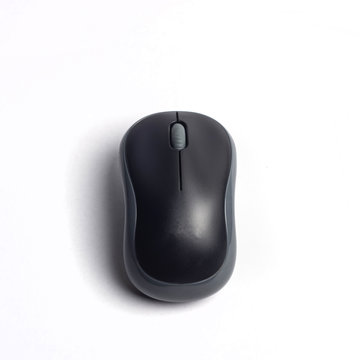 Mouse wireless on white background 