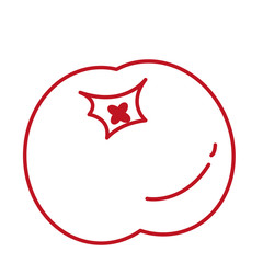 acorn autumn fruit seasonal isolated icon