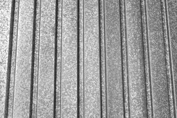 Corrugated zinc metal texture background. galvanized profiled sheet.