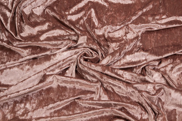 The fabric is a lilac velvet background texture