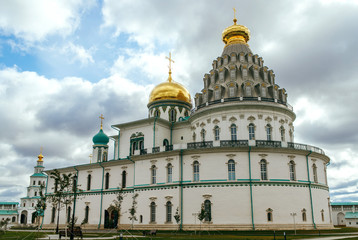 Resurrection new Jerusalem monastery in Istra, Moscow region. Russia.