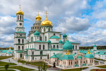 Fototapeta na wymiar Resurrection new Jerusalem monastery in Istra, Moscow region. Russia.