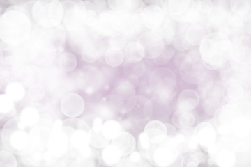 Purple abstract background with bokeh effect in white