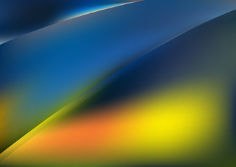 Blue abstract creative background design