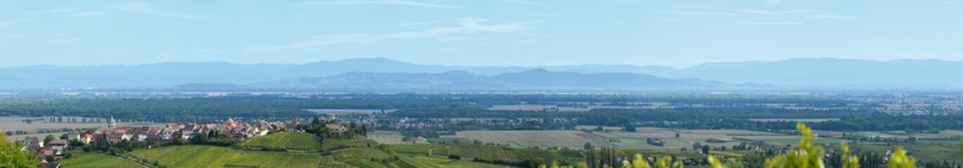 Obraz premium Kaiserstuhl_2019_09_29 Panorama