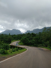 Road to Bhandardata from Igatpuri ,Bhandardara,Maharashtra,India