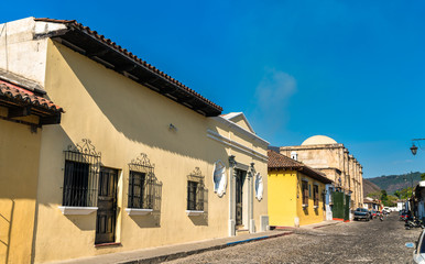 Traditional houses in Antigua Guatemala
