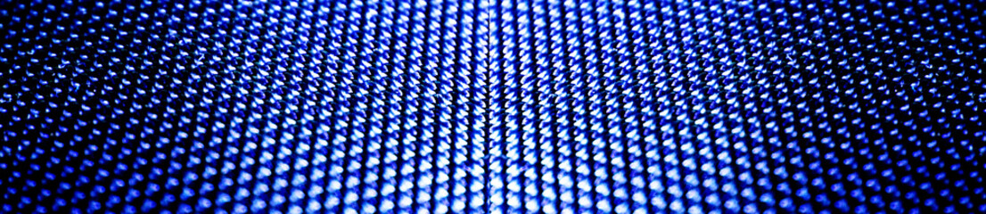 Abstract blue gradient background. Dark to light textured banner. Wide futuristic poster 