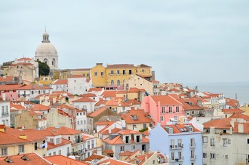 vue de Lisbonne, Portugal