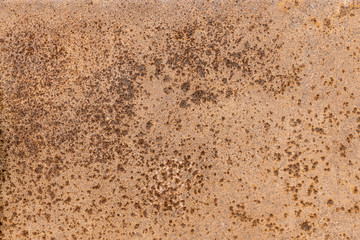 Background of rusty metal and old cracked paint.
