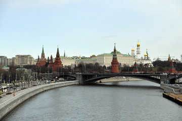 architectural views in the historical center of the capital
