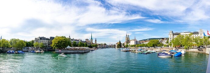 Obraz premium 1. August Zürich Nationalfeiertag 2019