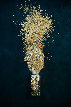 Small bottle of golden spark
