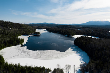 lake in the mountains