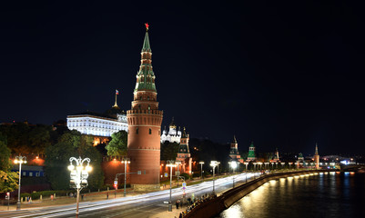 Fototapeta premium night view of the historic city center