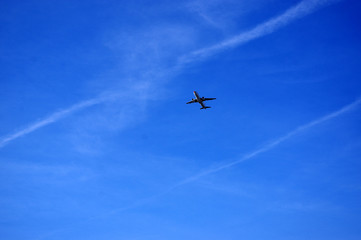 avion dans le ciel