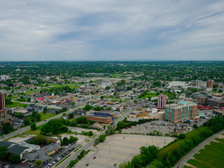 Niagara Falls City landscape  in Canada