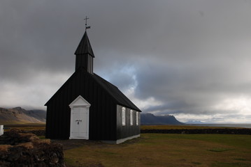 Fototapeta premium church in Iceland