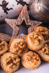 Weihnachtskekse Walnussplätzchen 1