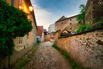 Under the castle street J. Hradec