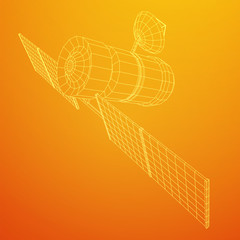 Space station communications satellite