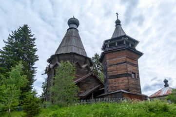 Church of St. Nicholas of Myra, Sogynitsy village, Podporozhye district, Leningrad region, Russian Federation