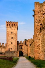 Carrarese Castle in Este