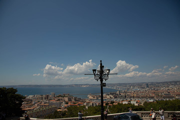 Light poll in the South of France