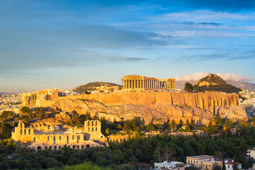 Obraz premium The Acropolis of Athens, Greece