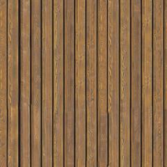 Seamless texture of the wooden fence
